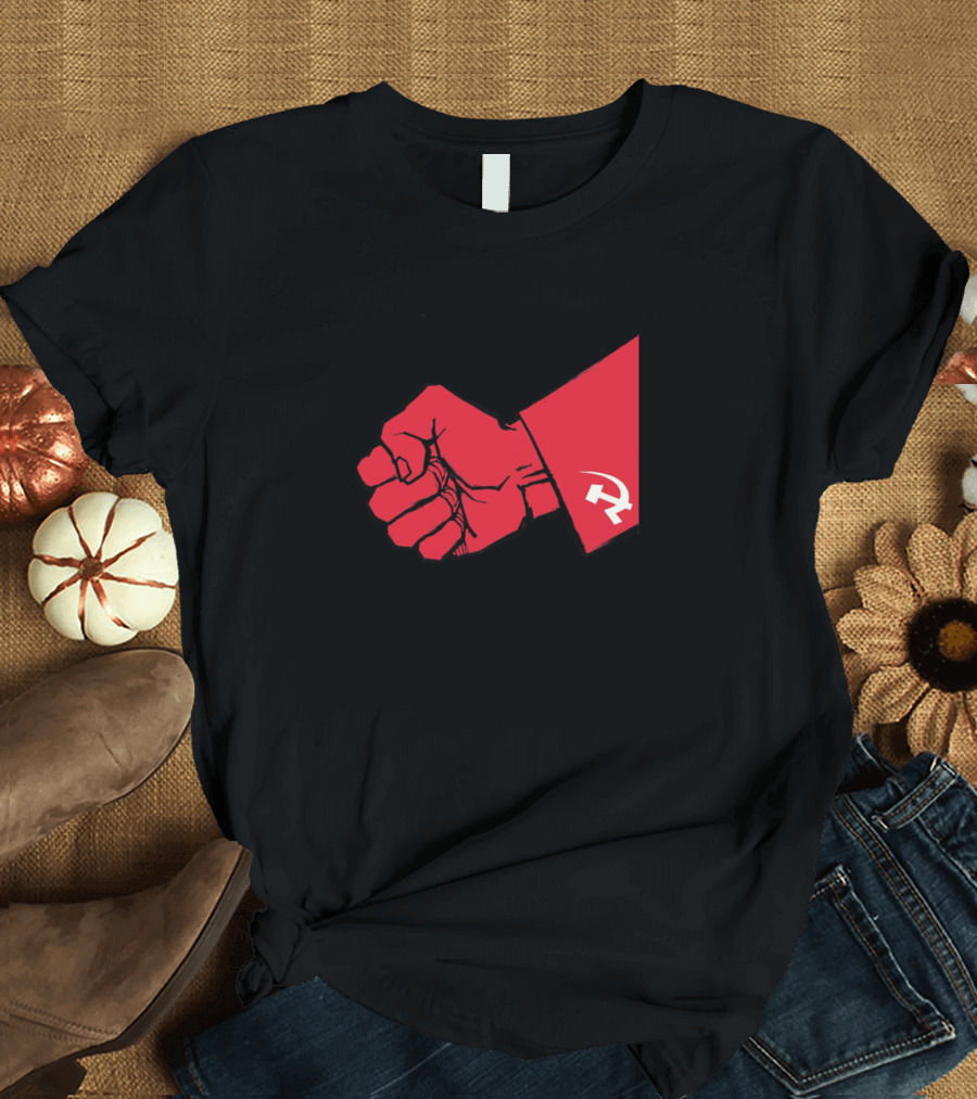 USSR Hammer and Sickle Red Fist T-Shirt