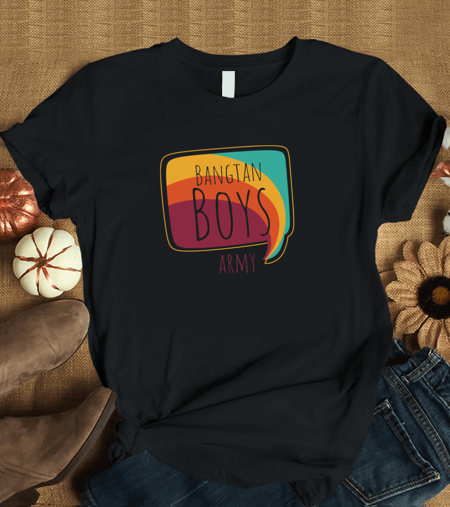 Bangtan Boys Army Speech Bubble T-Shirt