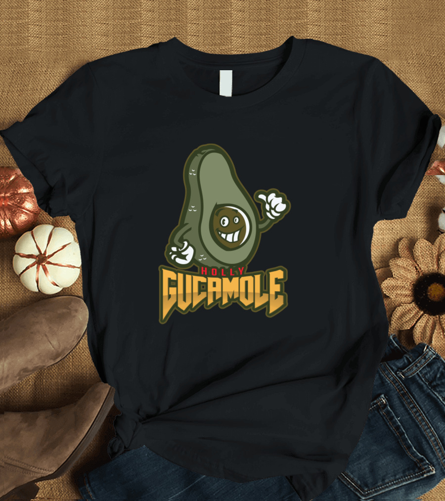 Holly Guacamole Avocado Character Thumbs Up T-Shirt