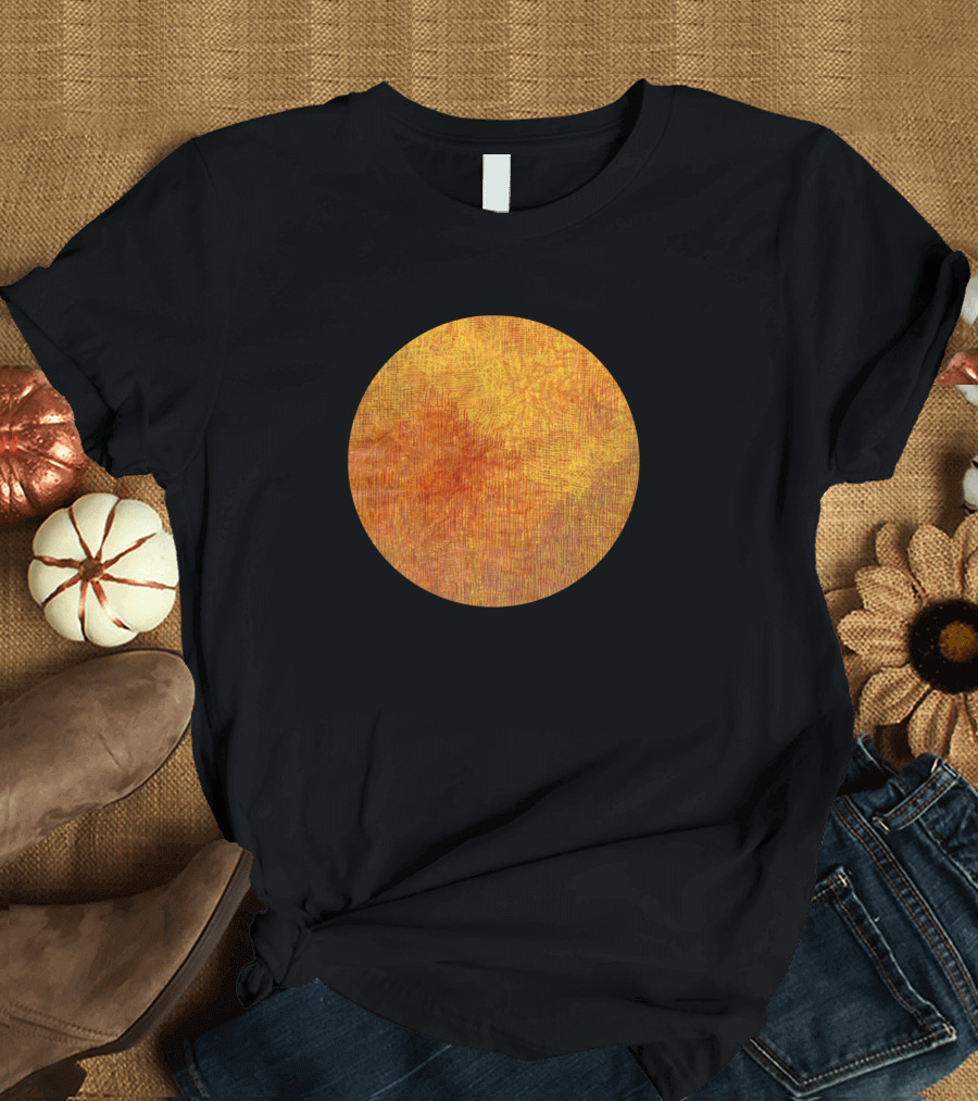 Warmth Textured Golden Circle T-Shirt