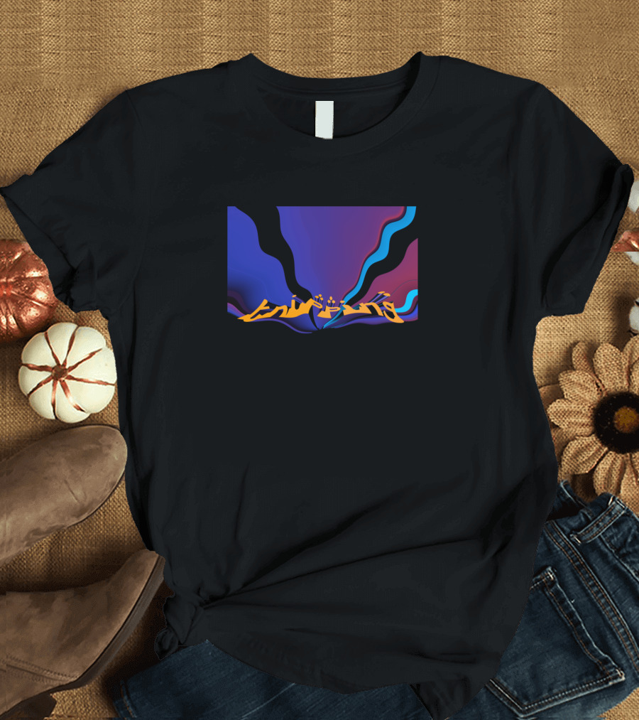 Head Banger Psychedelic Waves T-Shirt