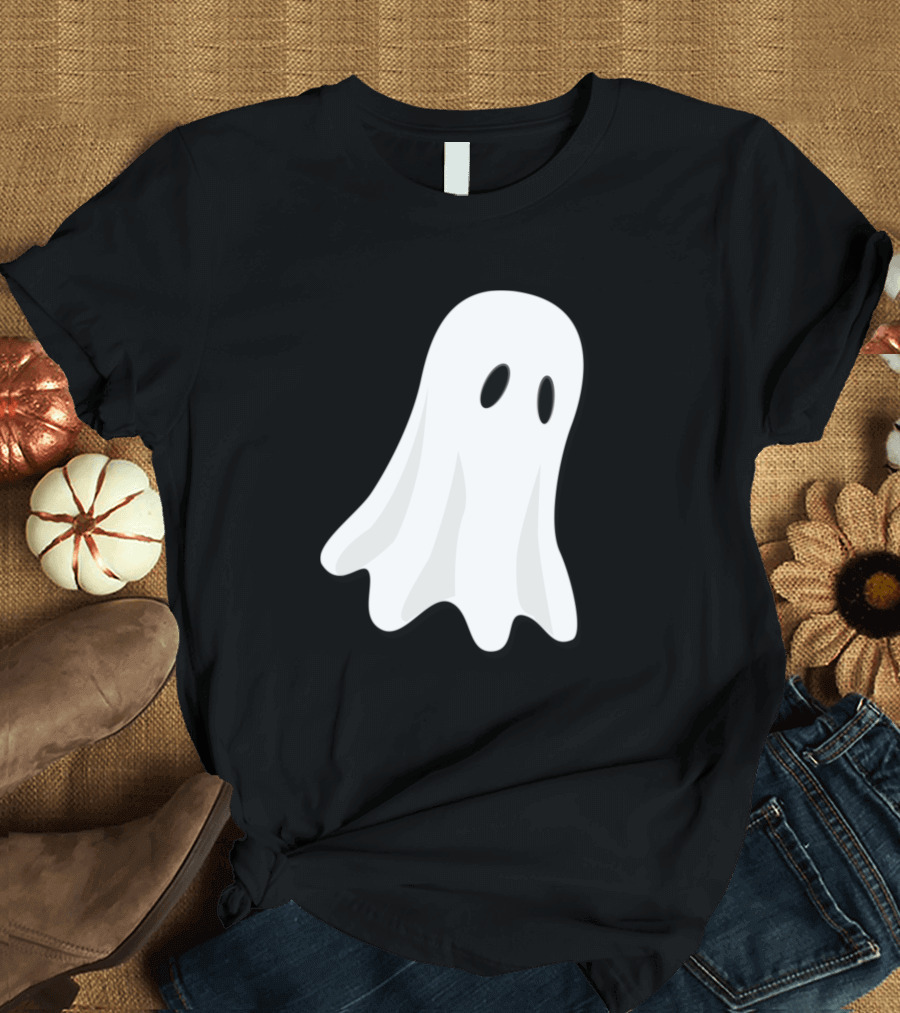 Ghost Mask Halloween Classic T-Shirt