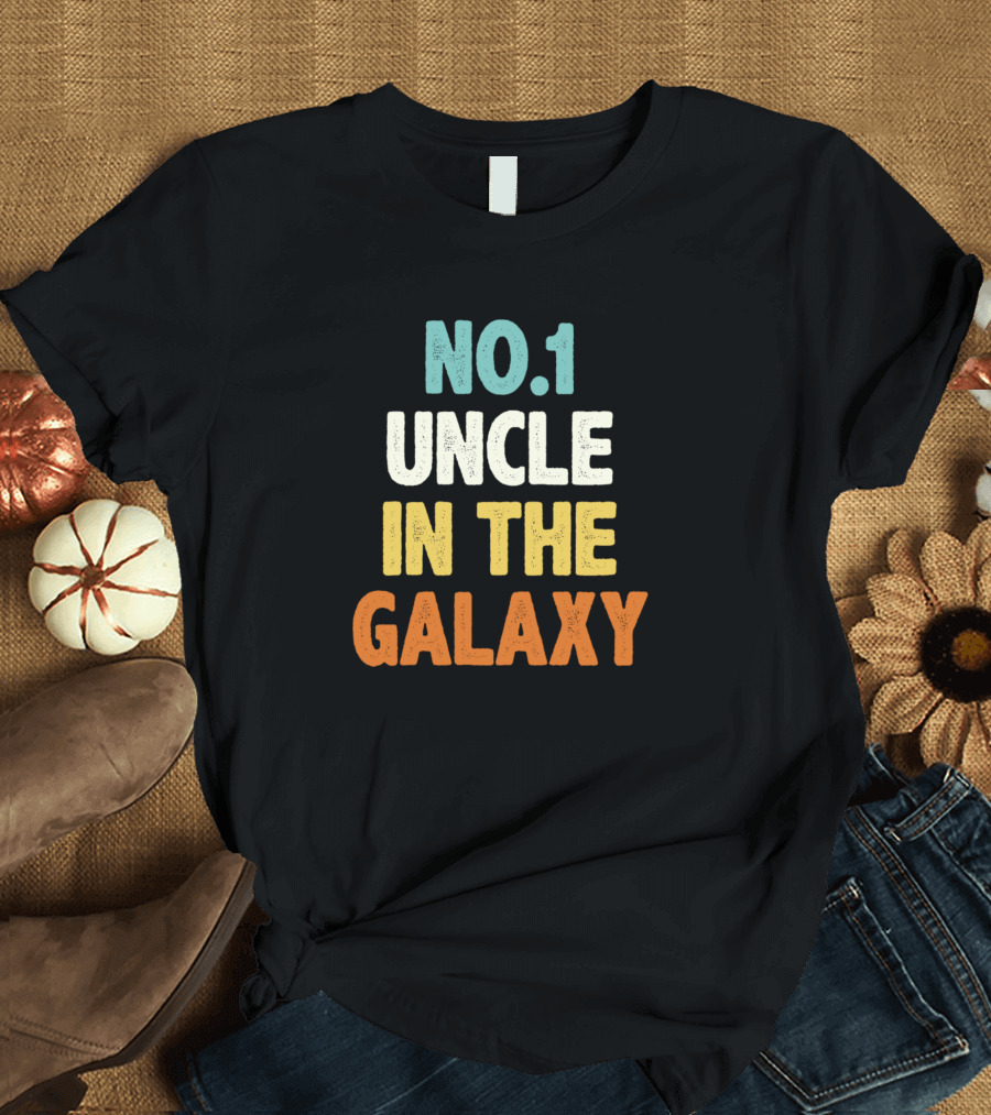 No.1 Uncle In The Galaxy Fun T-Shirt