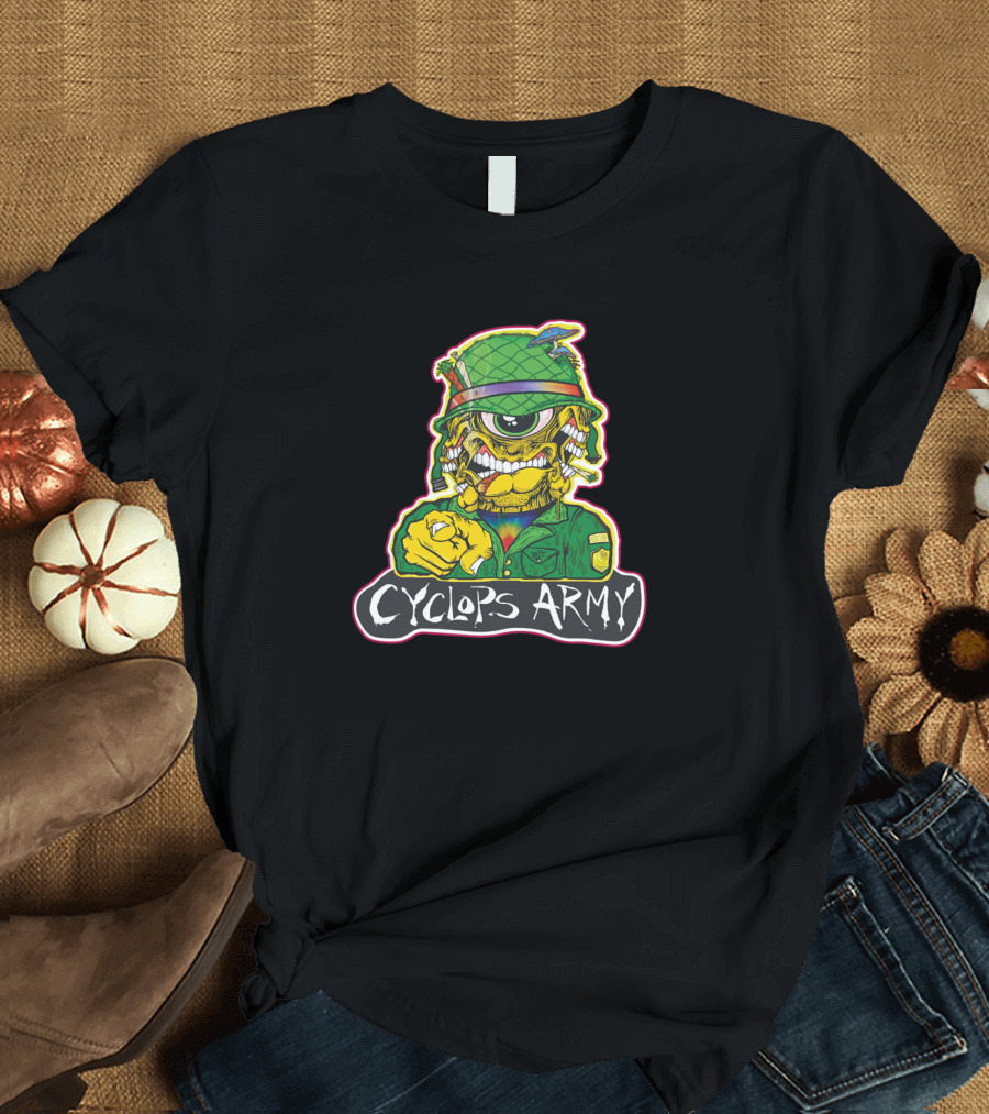 Subtronics Cyclops Army Soldier T-Shirt