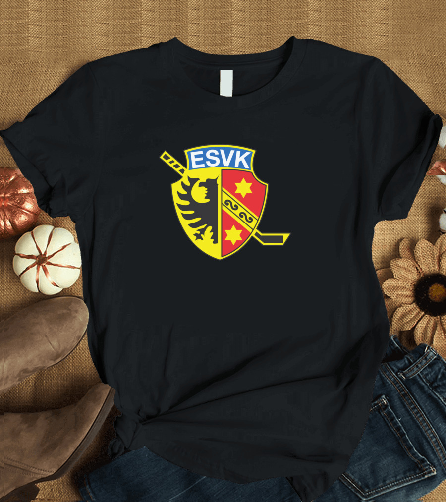 ESVK Crest with Black and Red Shield and Yellow Eagle T-Shirt