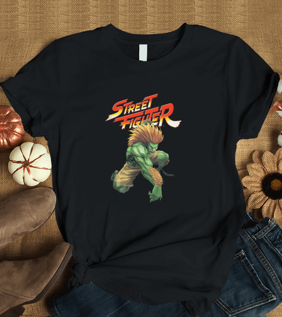 Street Fighter Blanka Rage T-Shirt