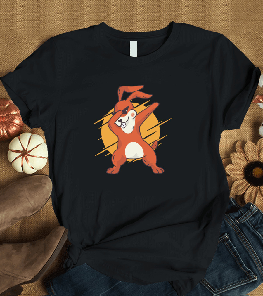 Dabbing Easter Bunny Dance T-Shirt