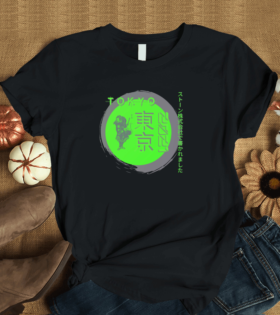 Tokyo Neon Samurai T-Shirt