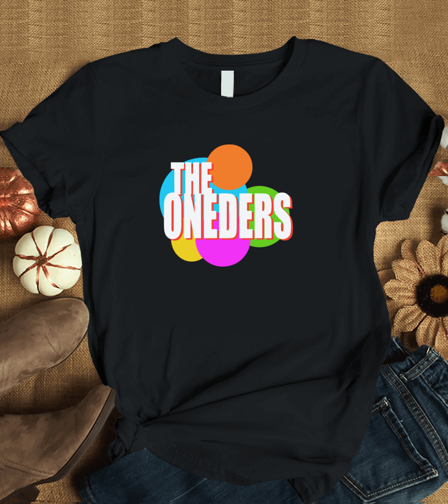 The Oneders 60s Retro Colorful Circles T-Shirt