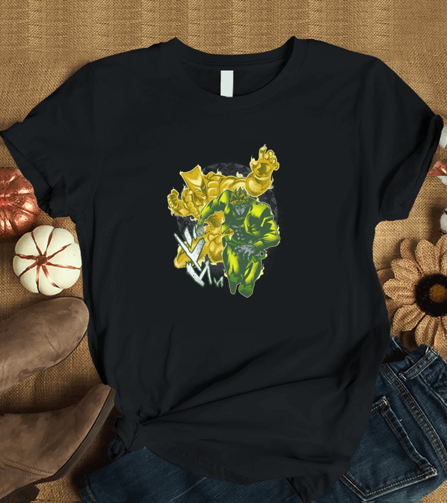 JoJo's Bizarre Adventure Dio and The World Stand Anime T-Shirt