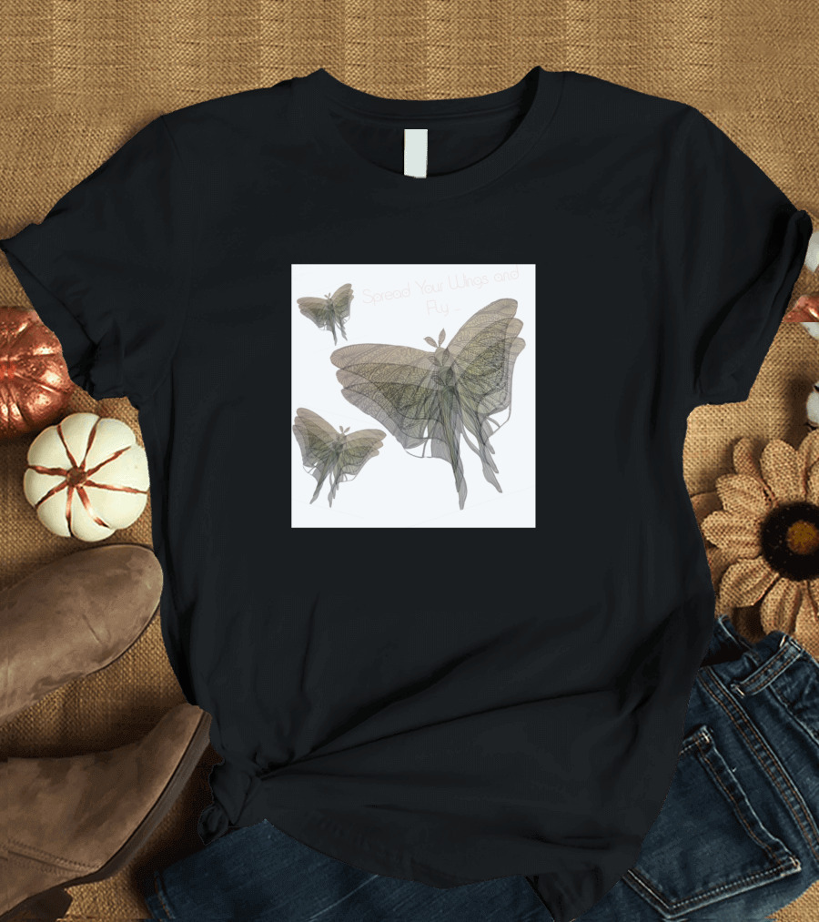 Luna Moth Spread Your Wings and Fly T-Shirt