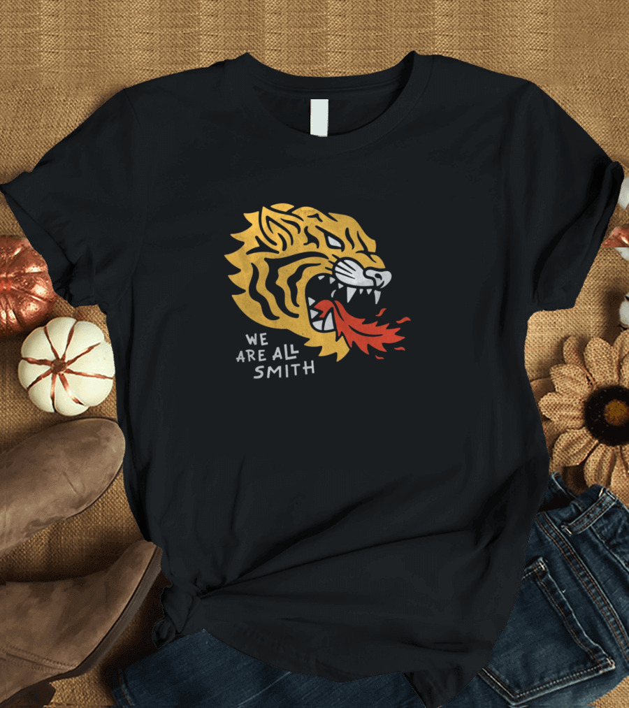 We Are All Smith Tiger Head Roaring T-Shirt