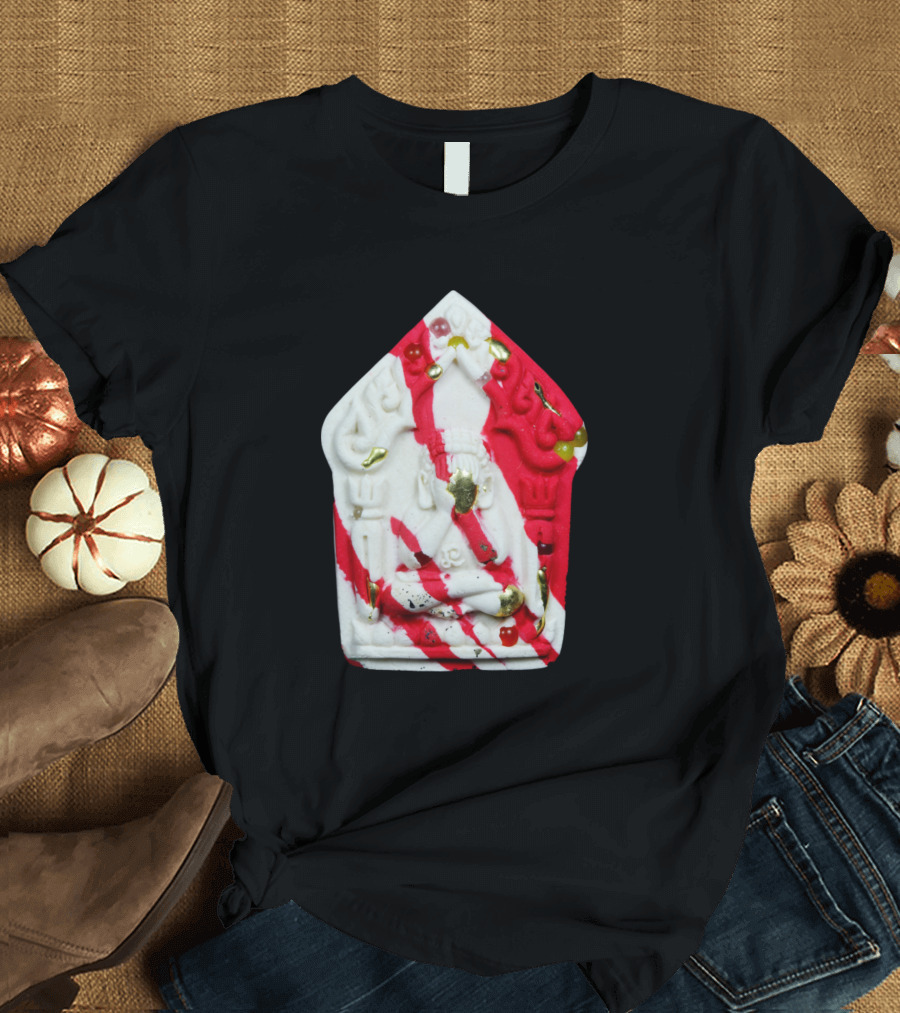 Amulet White Red Gold Spiritual T-Shirt