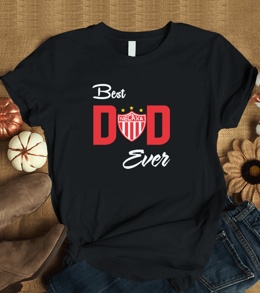 Best Necaxa Dad Ever Soccer Shield T-Shirt
