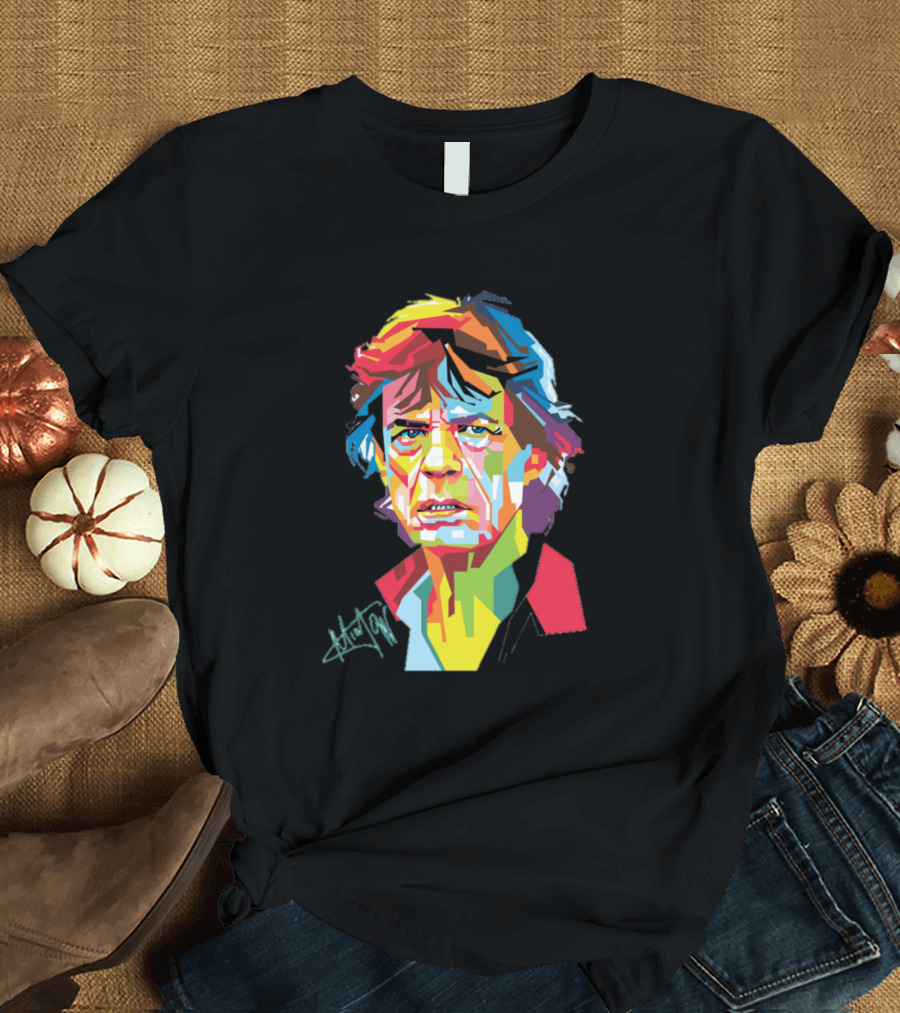 Judas Pop Art Vibrant Portrait Signed T-Shirt