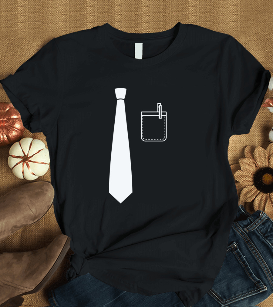 Tie and Pocket Pen Combo T-Shirt