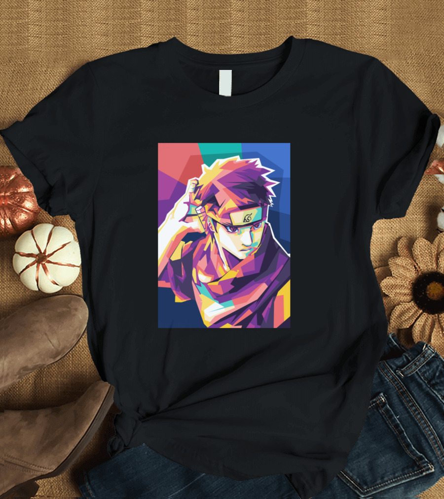 Uchiha Shisui Colorful Pop Art Ninja T-Shirt