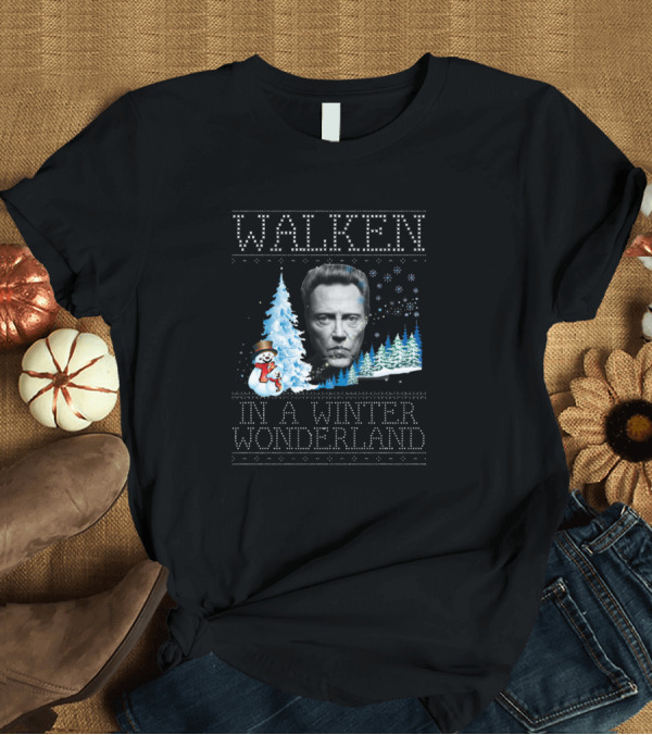 T-Shirt: WALKEN SNOWMAN IN A WINTER WONDERLAND T-Shirt WALKEN SNOWMAN IN A WINTER WONDERLAND T-Shirt