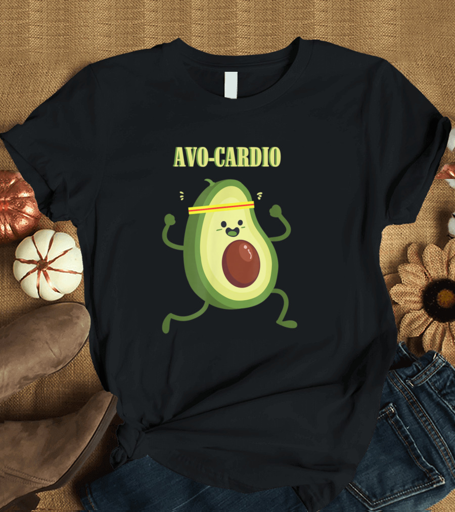 Avo Cardio Avocado Exercise T-Shirt