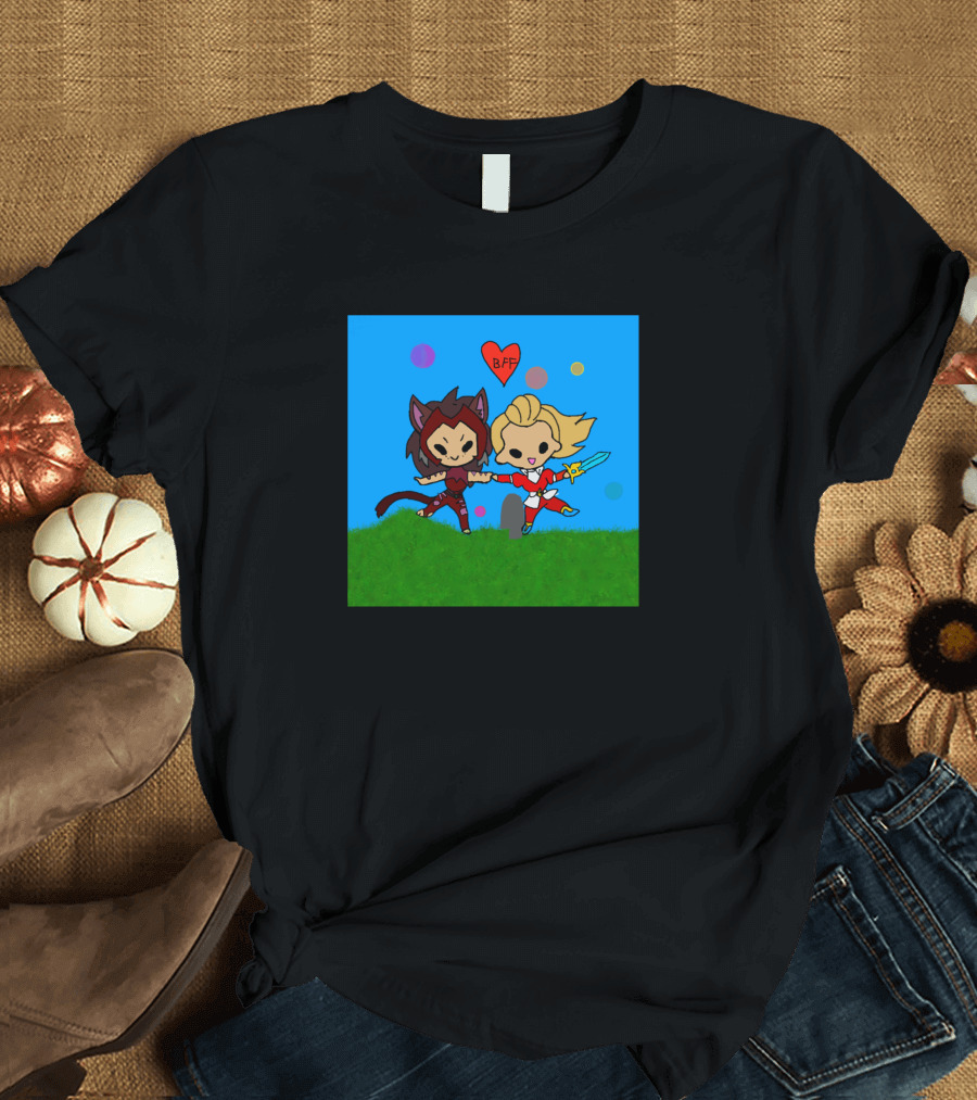BFF Baby Catra And Baby Adora Friends Forever T-Shirt