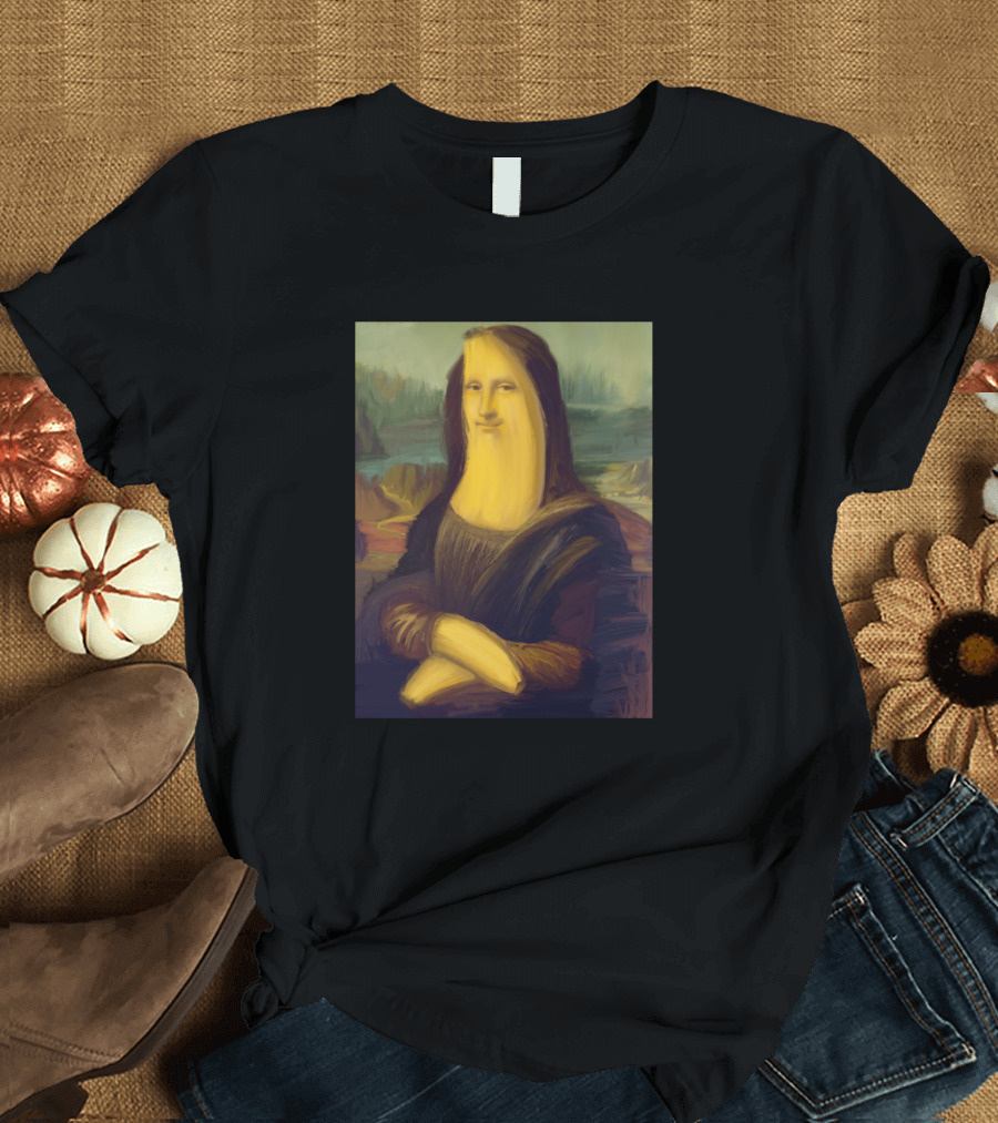 Bananalisa Mona Lisa Banana T-Shirt