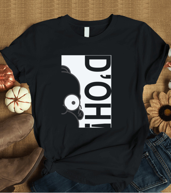 T-Shirt: D'OH Homer Simpson T-Shirt D'OH Homer Simpson T-Shirt
