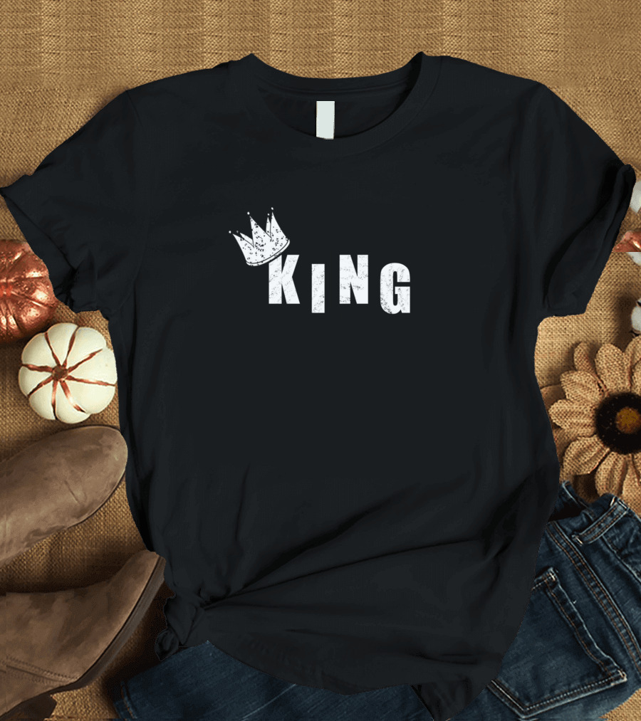 KING With Crown Iconic T-Shirt
