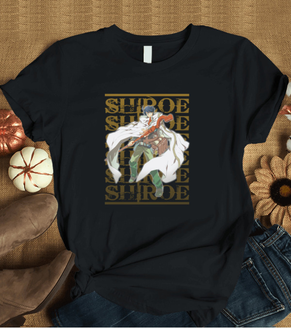T-Shirt: Log Horizon Shiroe Character Illustration Anime Series T-Shirt Log Horizon Shiroe Character Illustration Anime Series T-Shirt