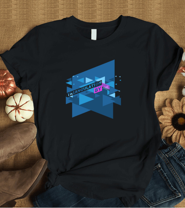 T-Shirt: Triangulation By Triangles Fun Abstract Geometry T-Shirt Triangulation By Triangles Fun Abstract Geometry T-Shirt