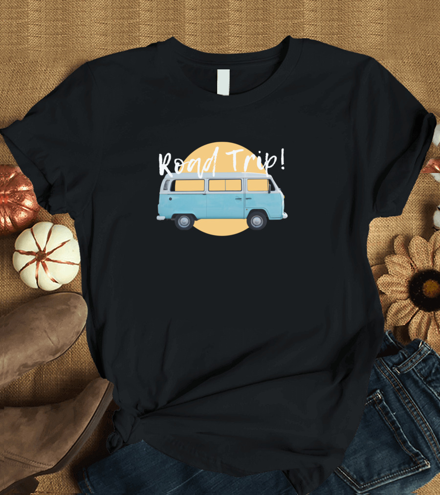 Road Trip Van Adventure T-Shirt