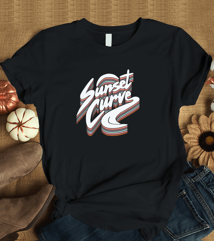 Sunset Curve Julie and The Phantoms T-Shirt