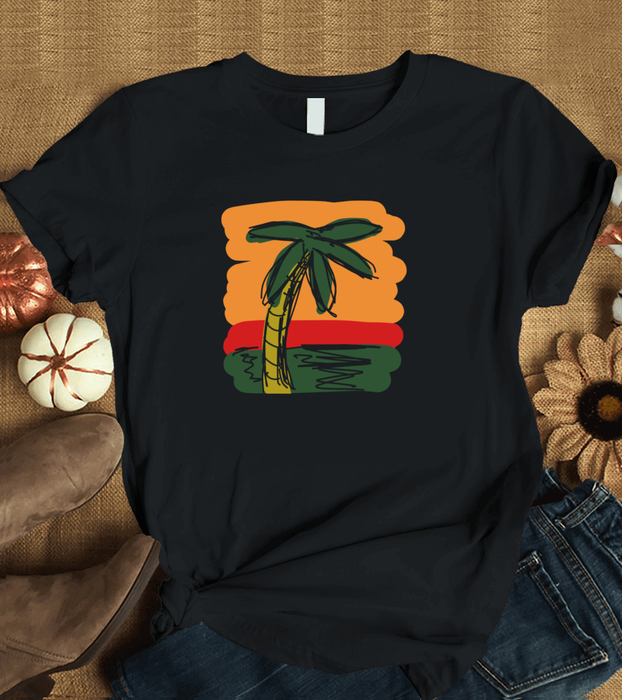 Palm Tree Sunset T-Shirt