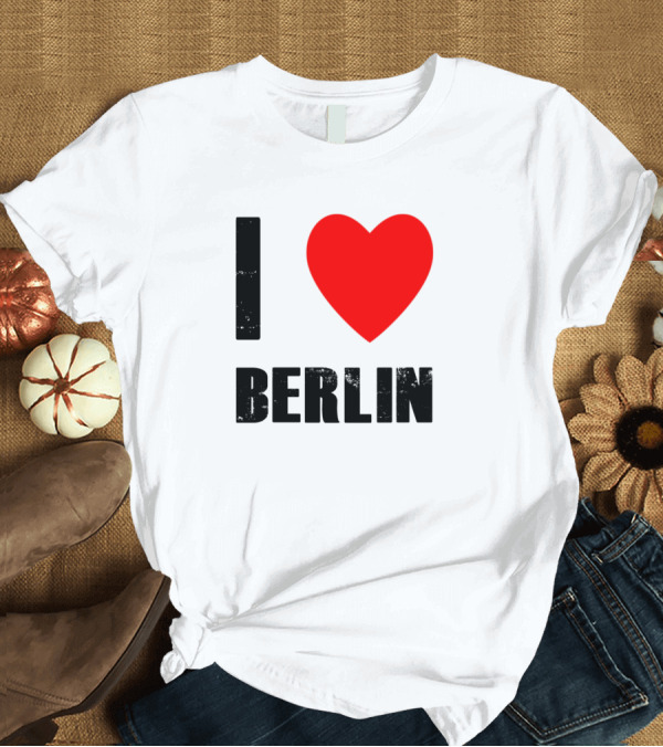 T-Shirt: Berlin Heart Symbol I Love Berlin T-Shirt Berlin Heart Symbol I Love Berlin T-Shirt