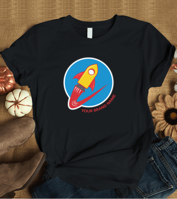 T-Shirt: YOUR BRAND NAME Rocet T-Shirt YOUR BRAND NAME Rocet T-Shirt