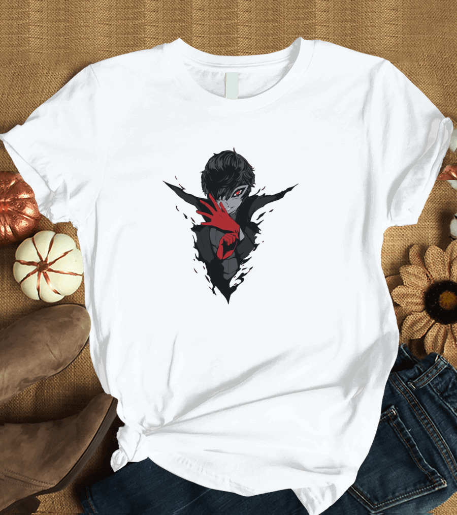 Persona 5 Joker Phantom Thief Stylish Glove T-Shirt