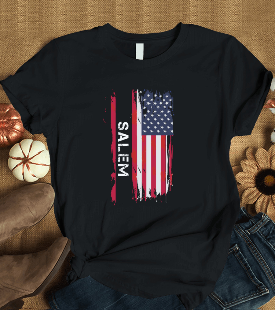 Salem USA Flag T-Shirt