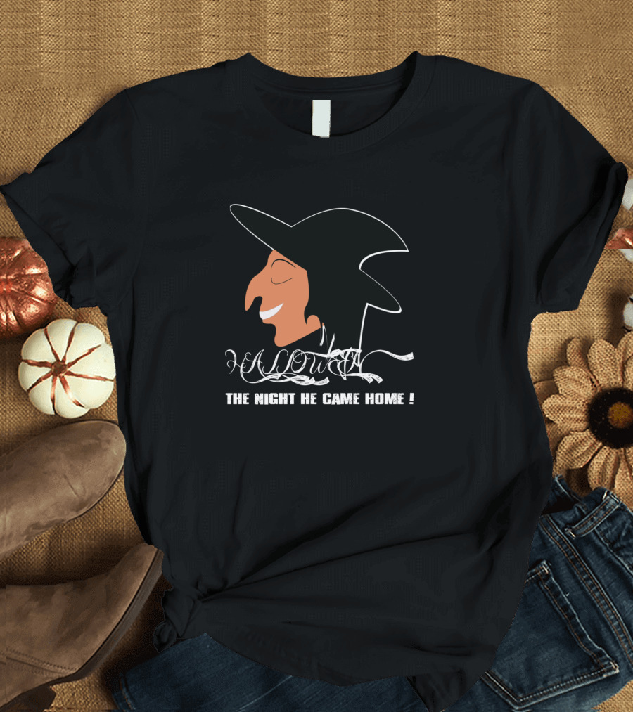 Halloween The Night He Came Home Moroccan Face T-Shirt