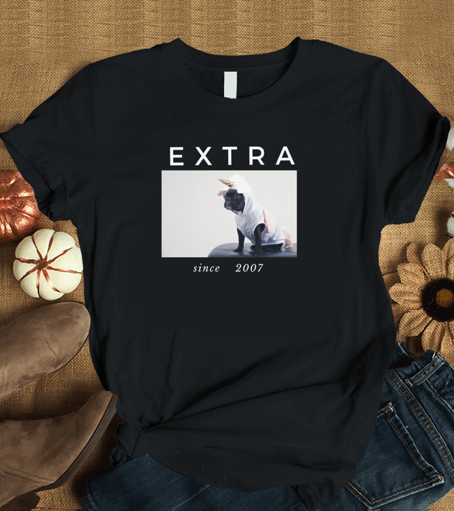 EXTRA Since 2007 Unicorn Dog T-Shirt