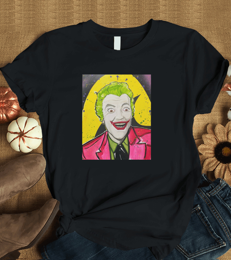 Cesar Romero Joker Vibrant Portrait Pop T-Shirt