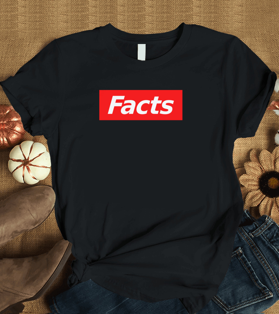 Facts Bold Red Box T-Shirt