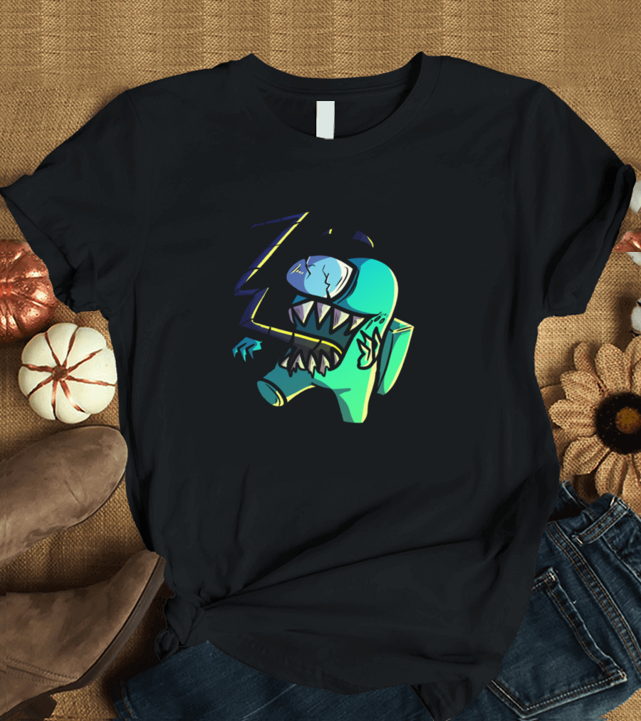 Eyebrow Boi Lightning Monster T-Shirt