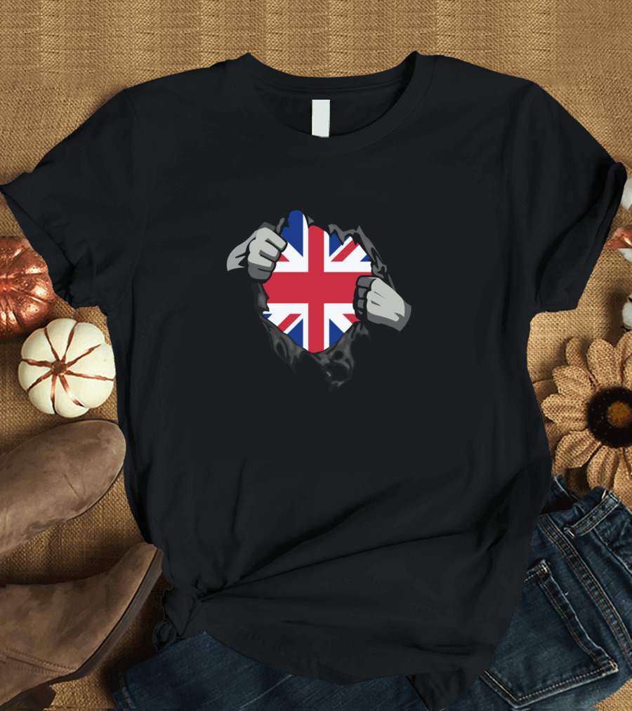 Stop The Coup British Flag Power T-Shirt