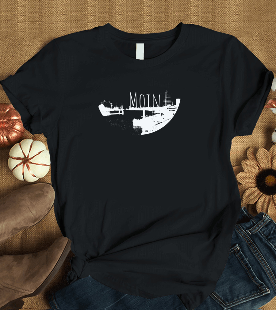 Moin Hamburg Harbor White T-Shirt