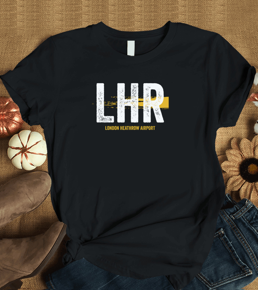 LHR London Heathrow Airport Code T-Shirt