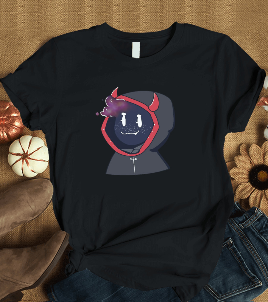 Badboyhalo Galaxy Devil Horns Character T-Shirt