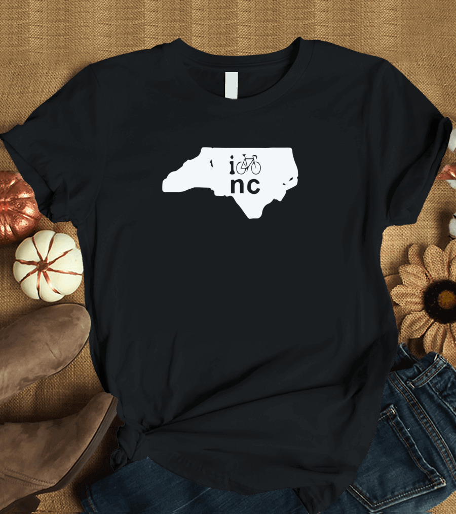 Cycling North Carolina I Bike NC T-Shirt