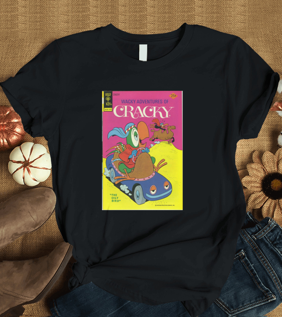 Wacky Adventures of Cracky in the Arabian Desert with The Oily Bird T-Shirt