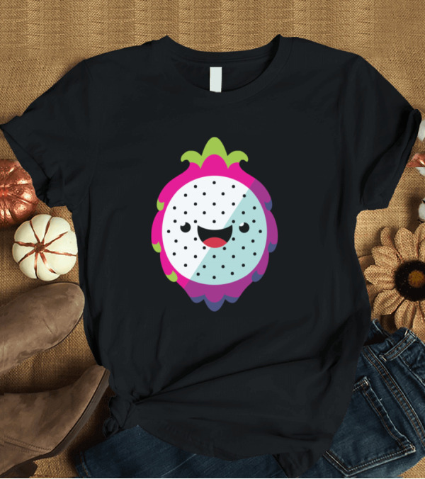 T-Shirt: Cute Happy Dragon Fruit Funny Wonderful New T-Shirt Cute Happy Dragon Fruit Funny Wonderful New T-Shirt