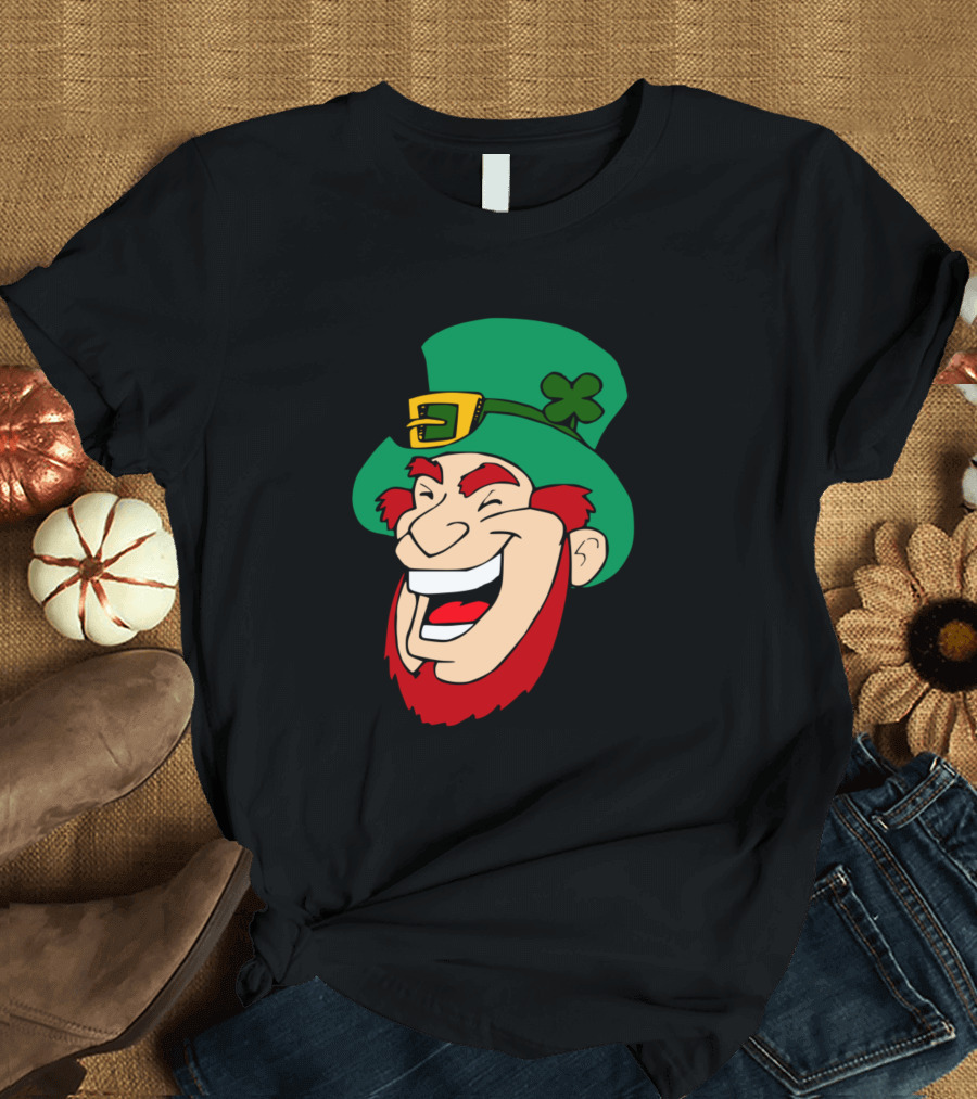 Funny Irish Sports Fan Notre Dame Go Irish Leprechaun Mascot T-Shirt