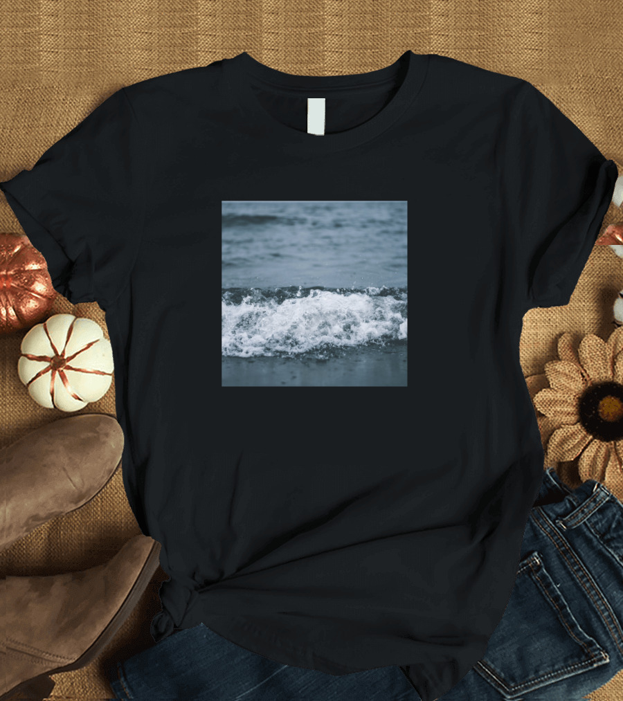 Try To Be Better Than Yesterday Positive Mindset Ocean Waves T-Shirt